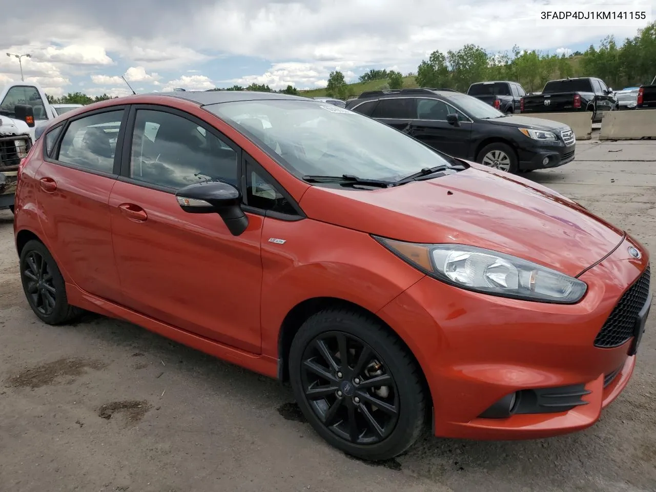 2019 Ford Fiesta St VIN: 3FADP4DJ1KM141155 Lot: 60496234