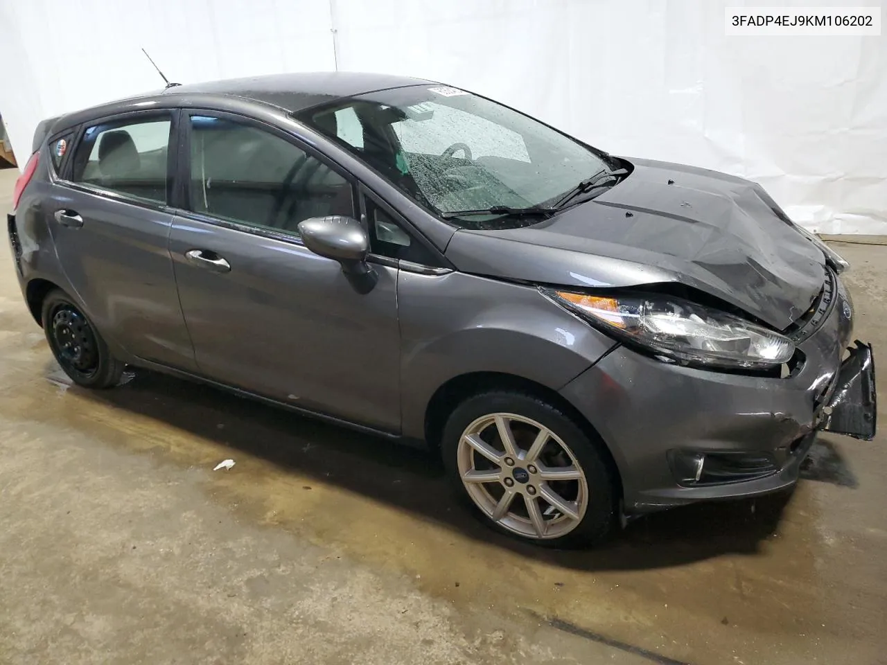 2019 Ford Fiesta Se VIN: 3FADP4EJ9KM106202 Lot: 60504834