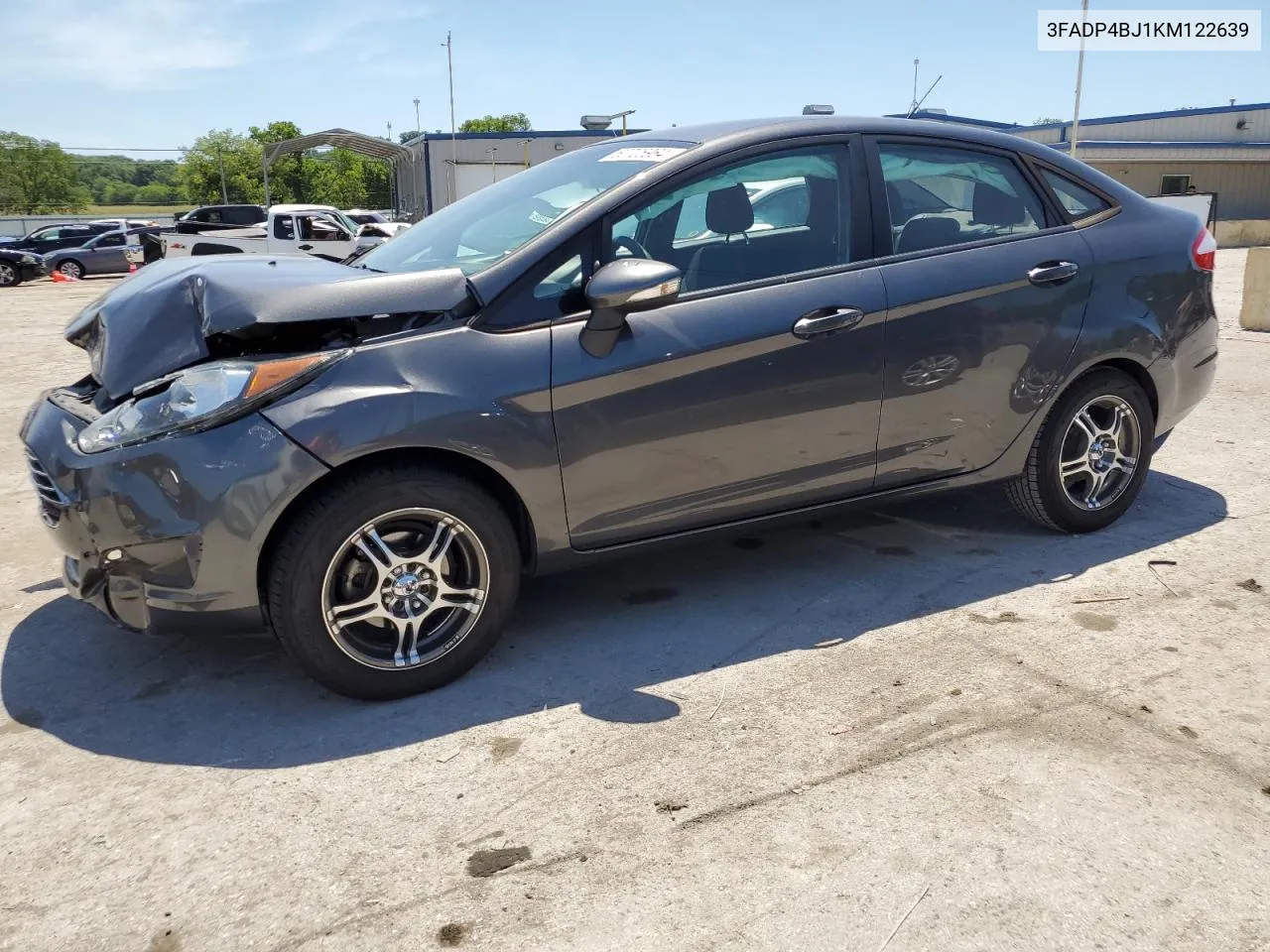 2019 Ford Fiesta Se VIN: 3FADP4BJ1KM122639 Lot: 60726964