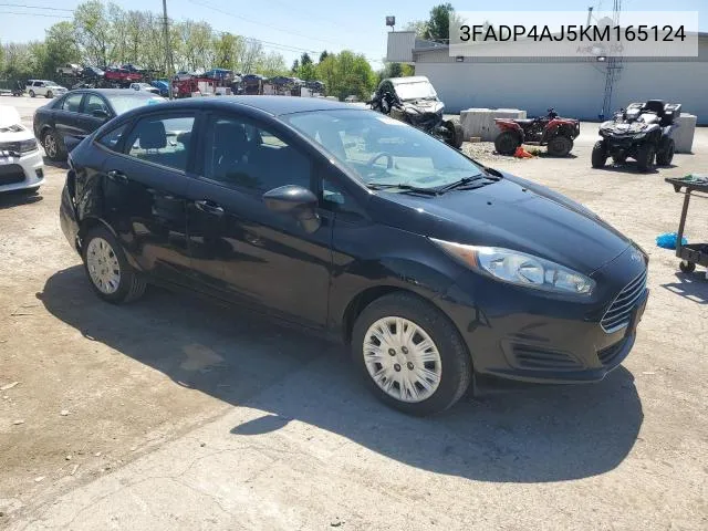 2019 Ford Fiesta S VIN: 3FADP4AJ5KM165124 Lot: 61096624