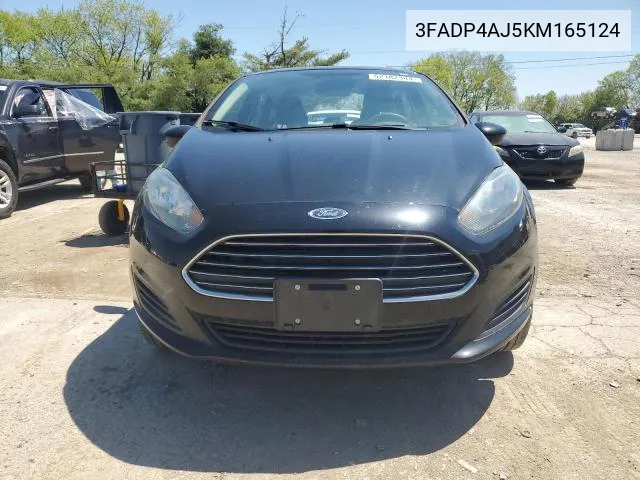 2019 Ford Fiesta S VIN: 3FADP4AJ5KM165124 Lot: 61096624