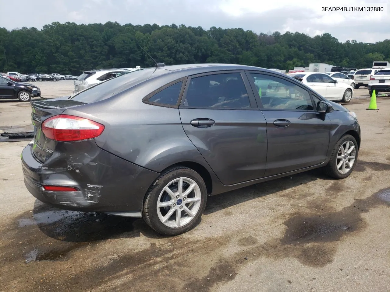 2019 Ford Fiesta Se VIN: 3FADP4BJ1KM132880 Lot: 61500594