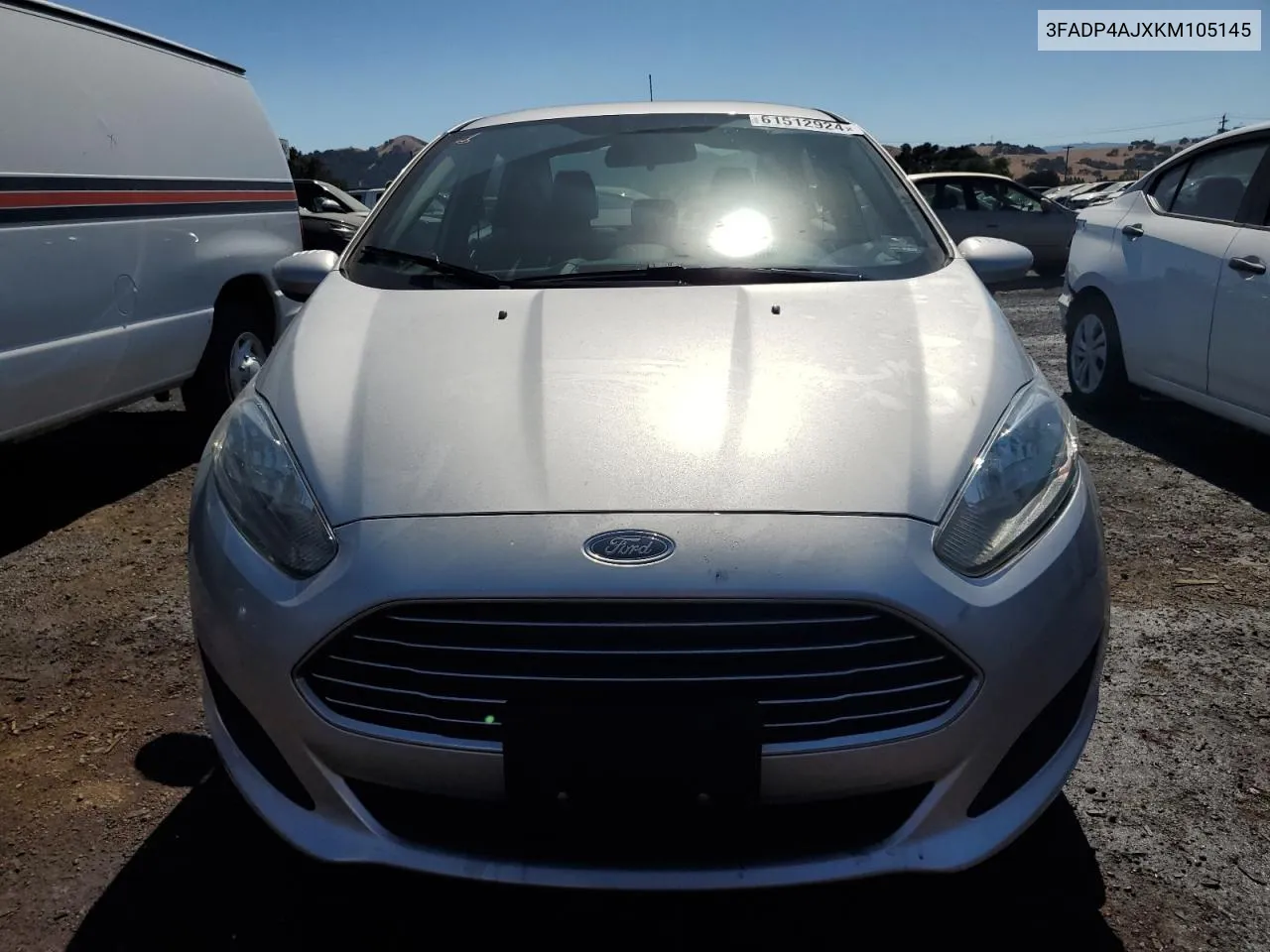 3FADP4AJXKM105145 2019 Ford Fiesta S