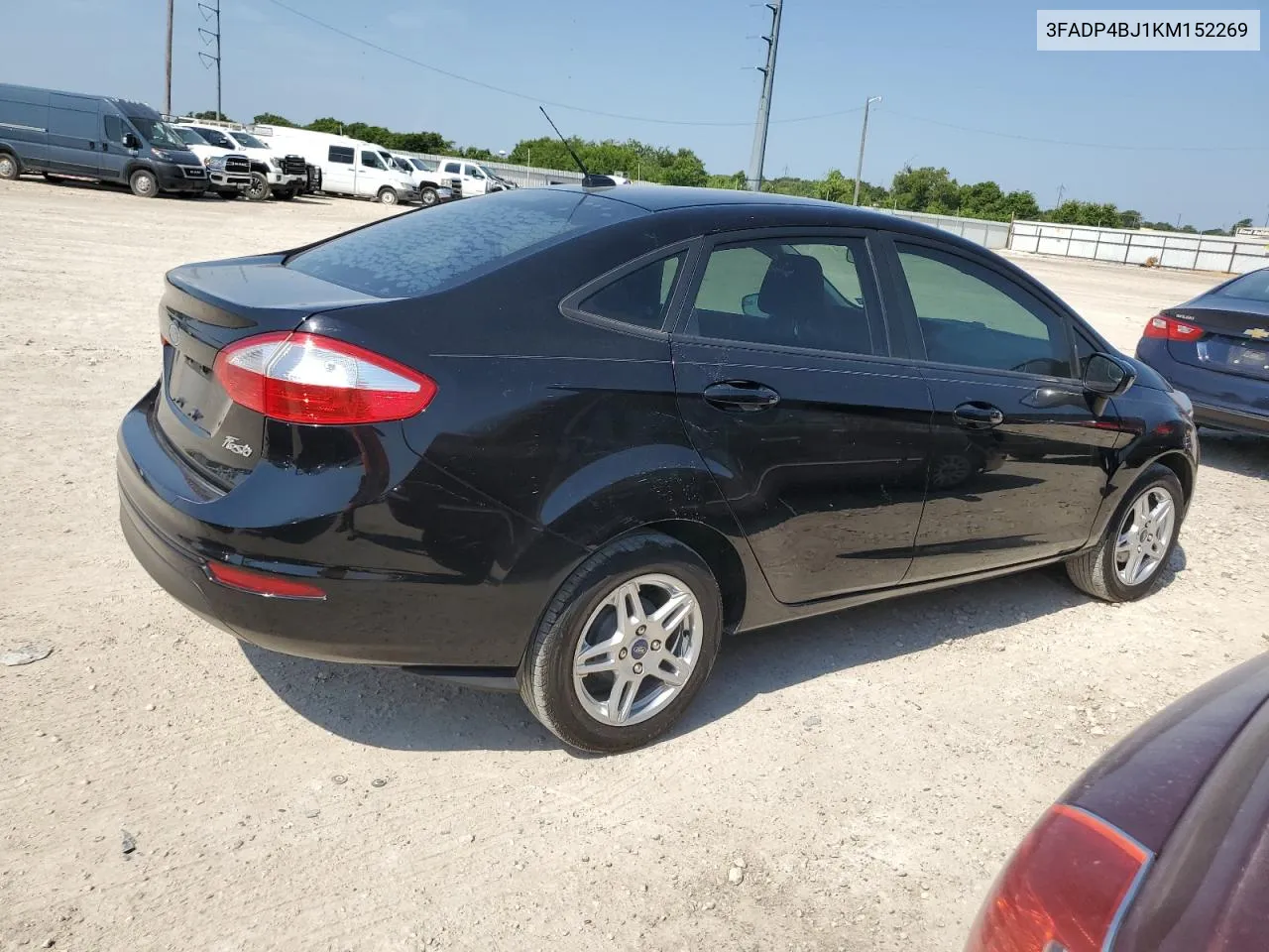 2019 Ford Fiesta Se VIN: 3FADP4BJ1KM152269 Lot: 62654244