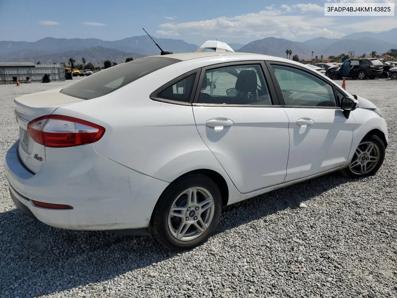 2019 Ford Fiesta Se VIN: 3FADP4BJ4KM143825 Lot: 63139364