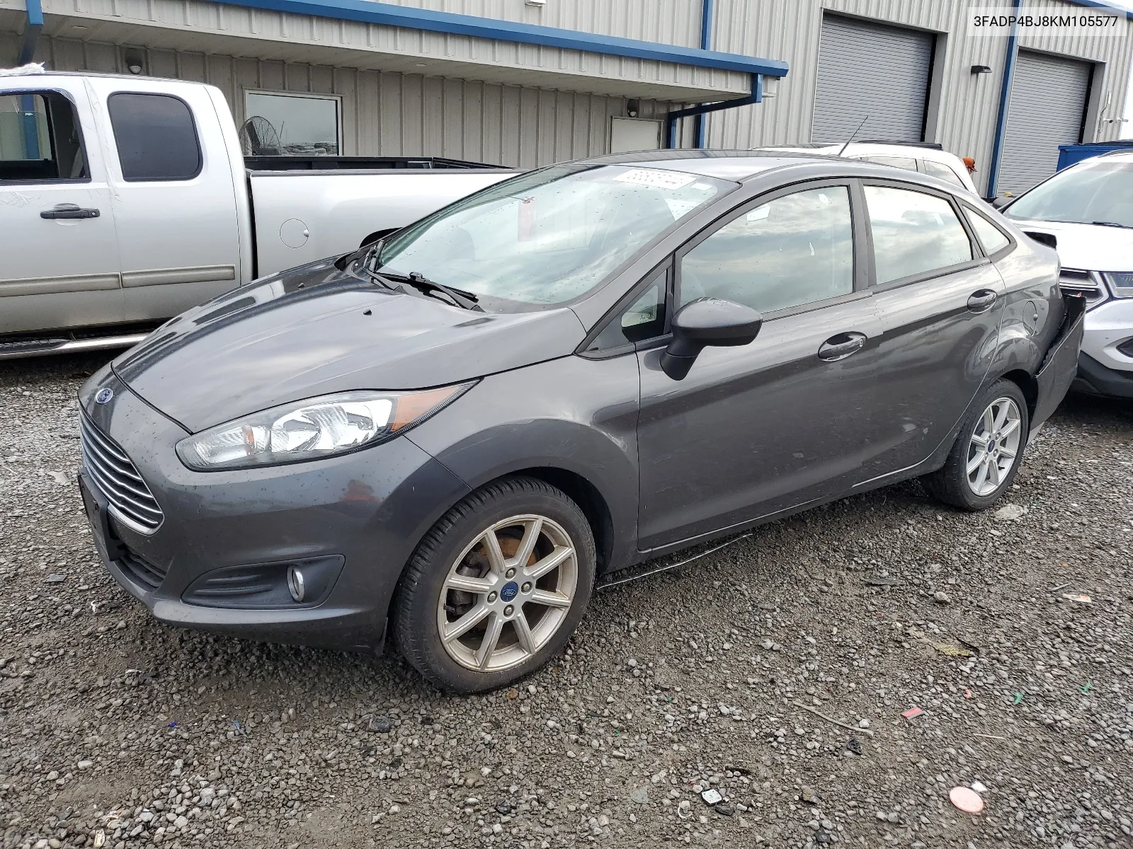 2019 Ford Fiesta Se VIN: 3FADP4BJ8KM105577 Lot: 63505744