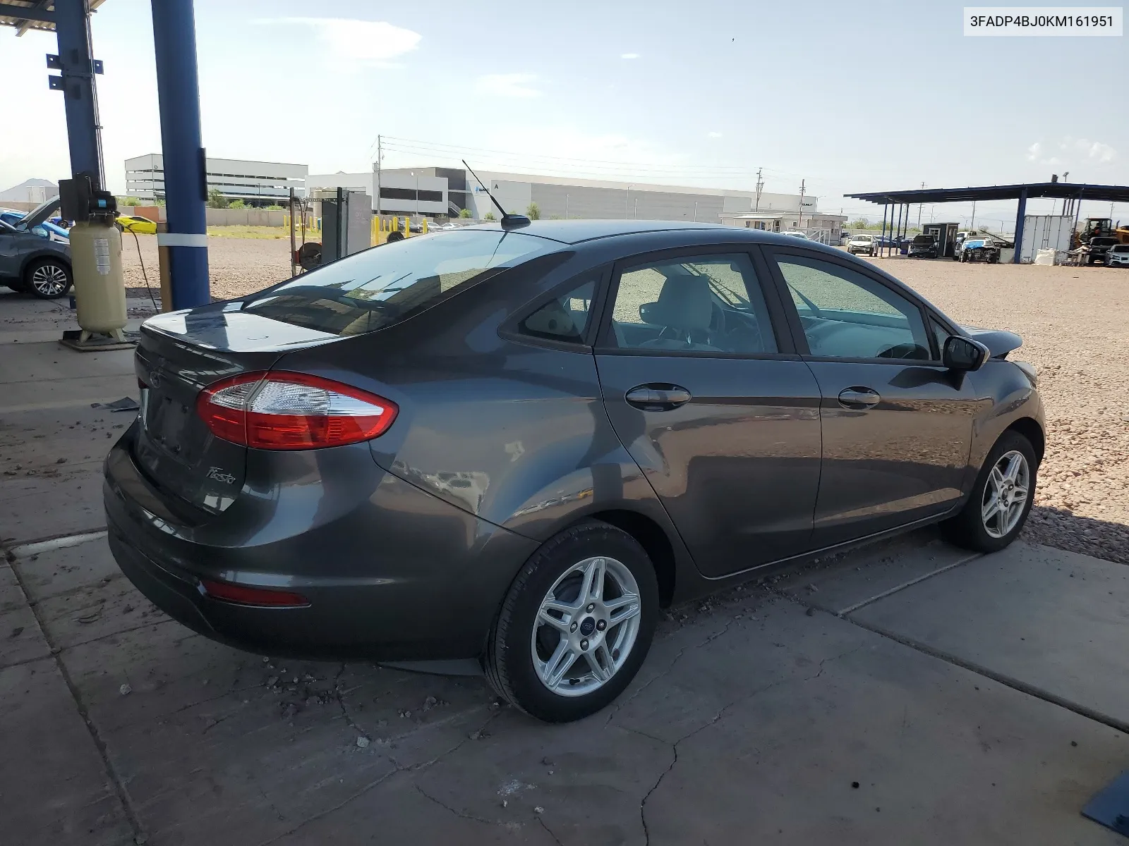 2019 Ford Fiesta Se VIN: 3FADP4BJ0KM161951 Lot: 64123934