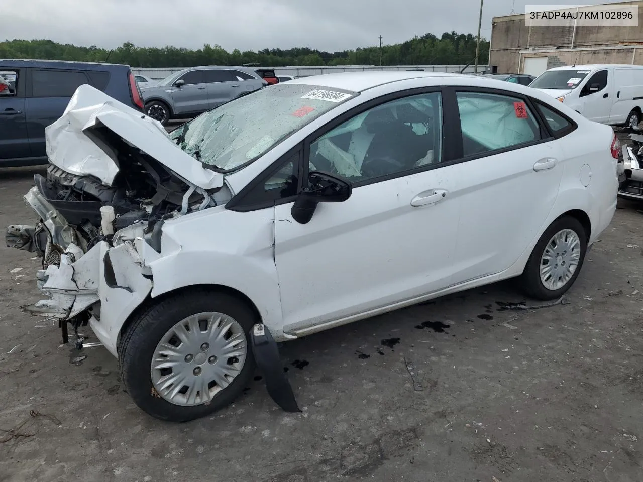 3FADP4AJ7KM102896 2019 Ford Fiesta S