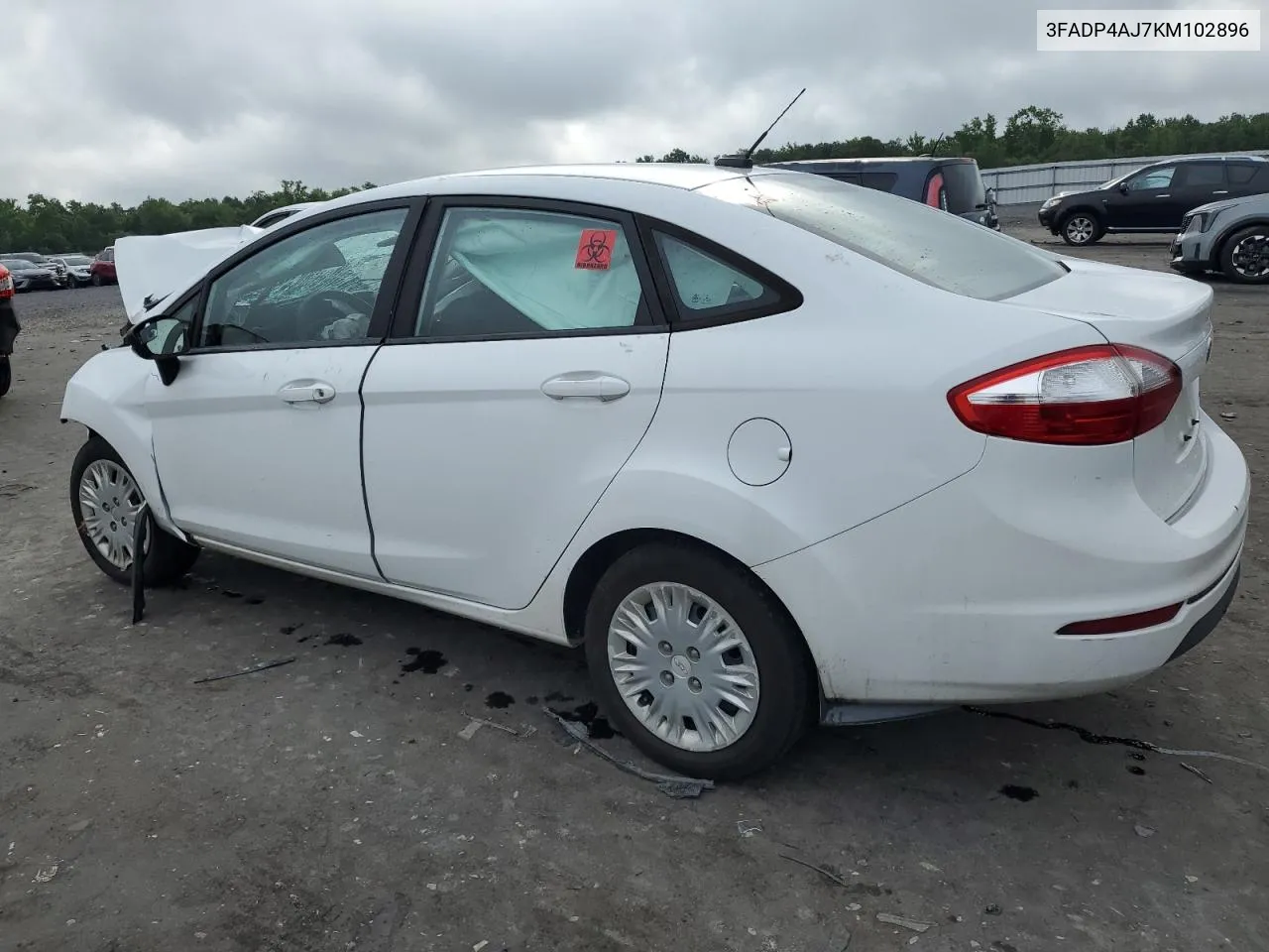 3FADP4AJ7KM102896 2019 Ford Fiesta S