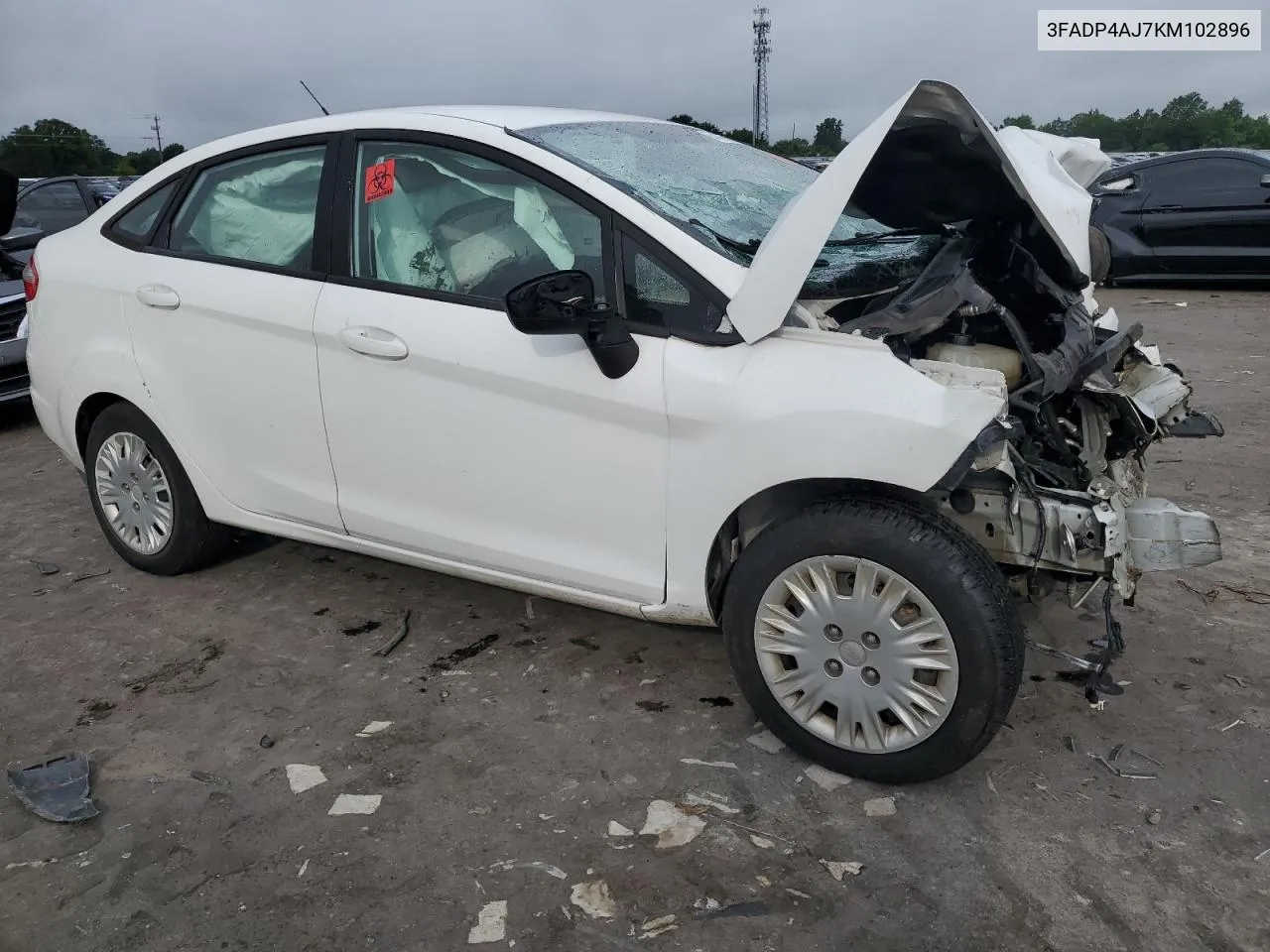 3FADP4AJ7KM102896 2019 Ford Fiesta S