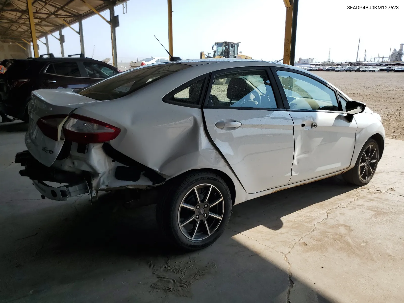 2019 Ford Fiesta Se VIN: 3FADP4BJ0KM127623 Lot: 64519044