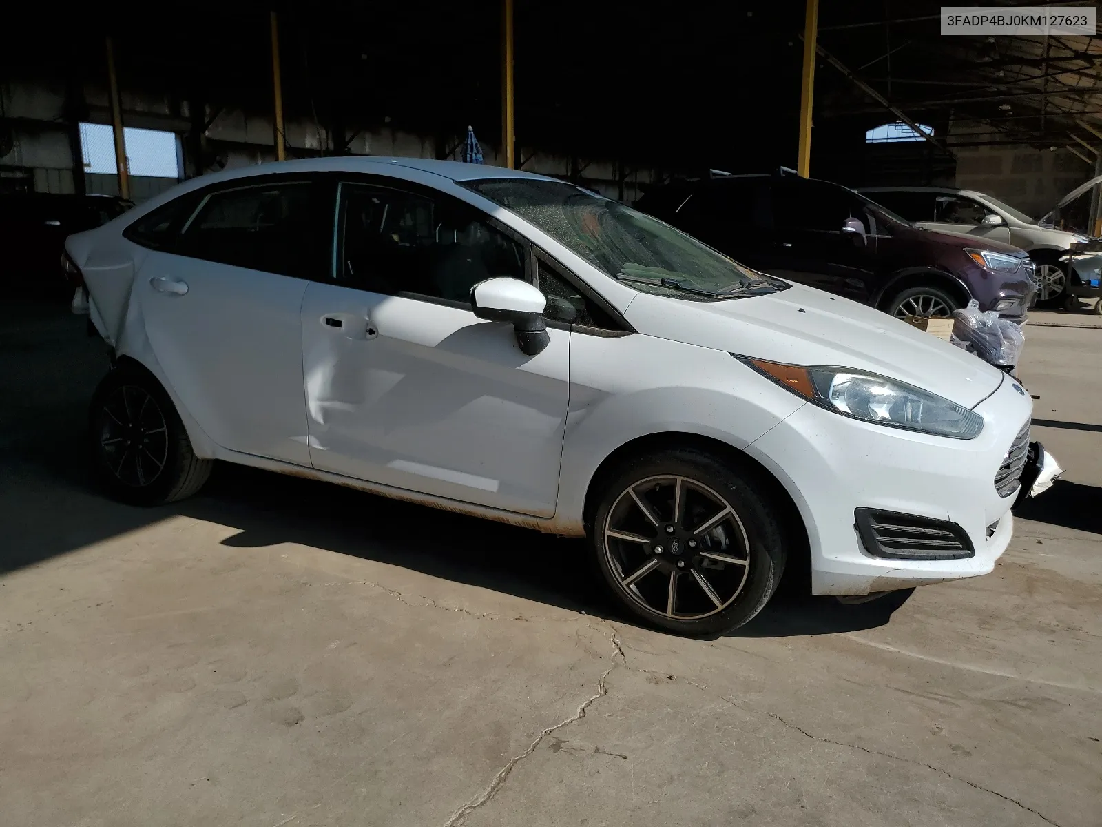 2019 Ford Fiesta Se VIN: 3FADP4BJ0KM127623 Lot: 64519044