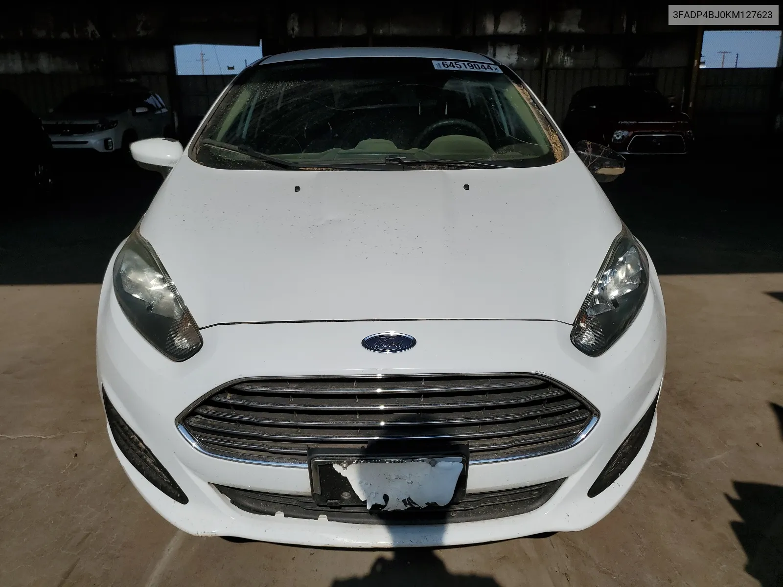 2019 Ford Fiesta Se VIN: 3FADP4BJ0KM127623 Lot: 64519044