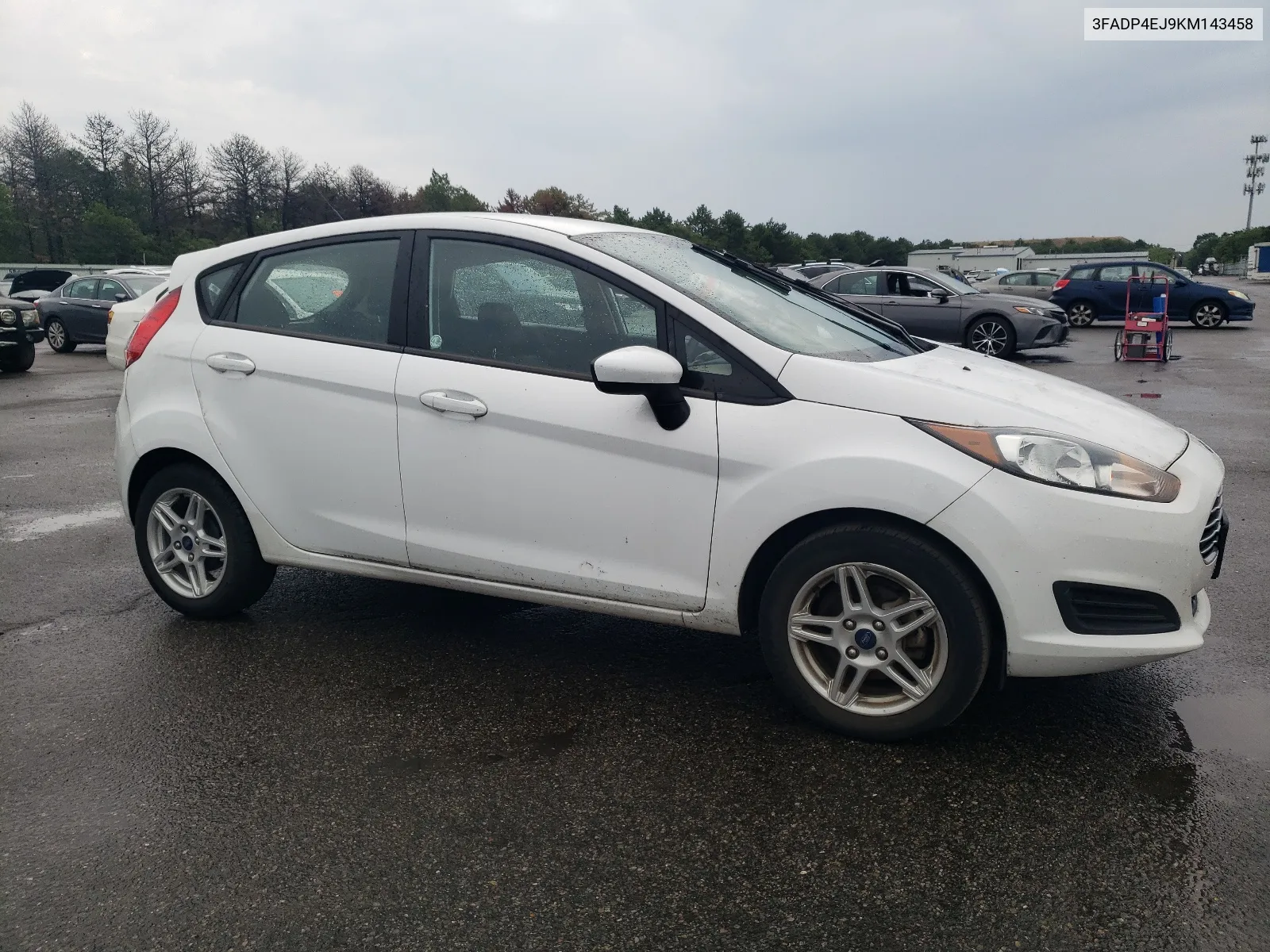 2019 Ford Fiesta Se VIN: 3FADP4EJ9KM143458 Lot: 64568254