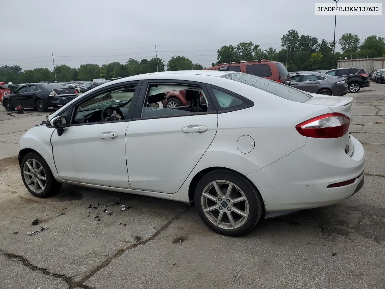 2019 Ford Fiesta Se VIN: 3FADP4BJ3KM137630 Lot: 64945664