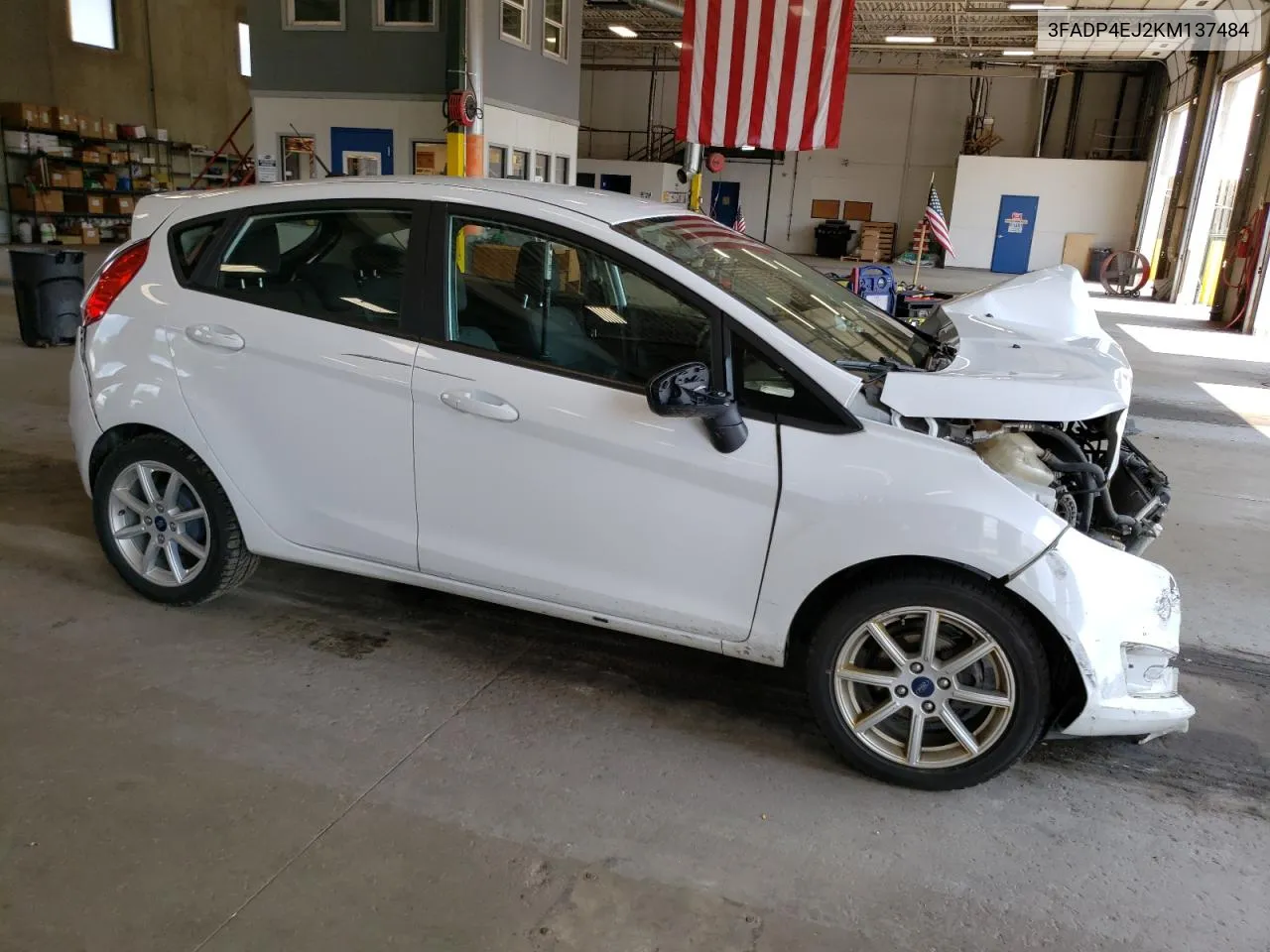 2019 Ford Fiesta Se VIN: 3FADP4EJ2KM137484 Lot: 65261584