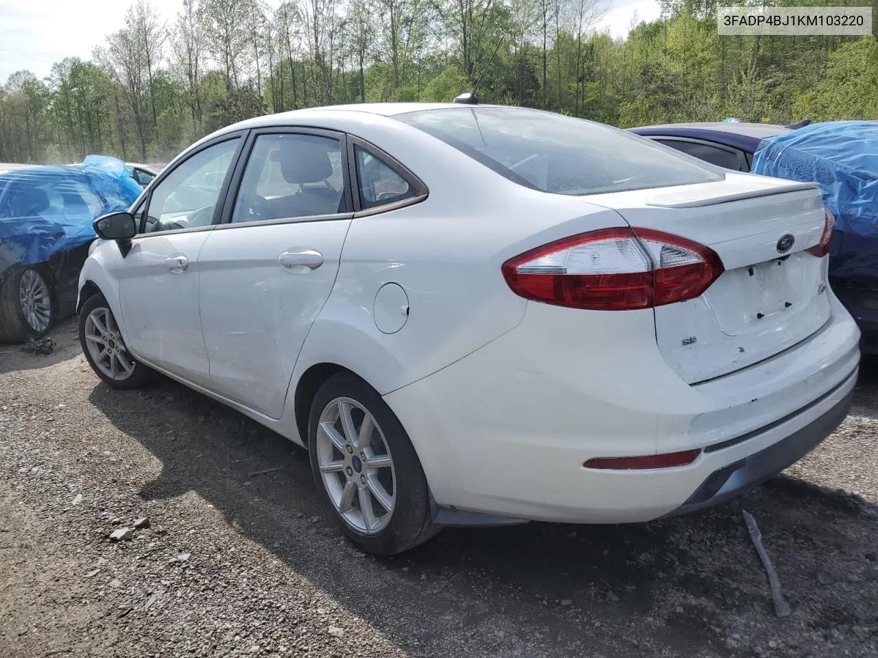 3FADP4BJ1KM103220 2019 Ford Fiesta Se