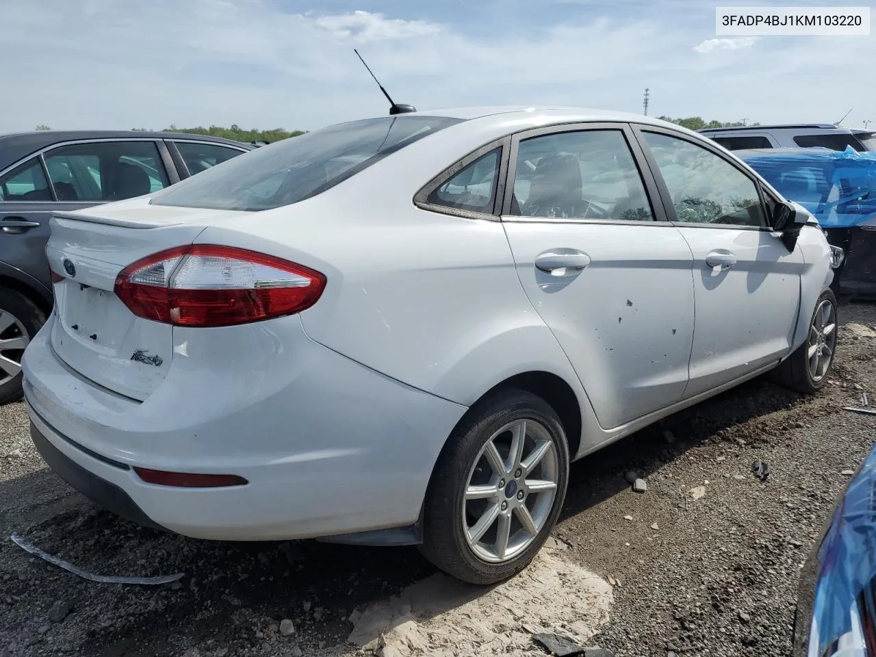 2019 Ford Fiesta Se VIN: 3FADP4BJ1KM103220 Lot: 66271184