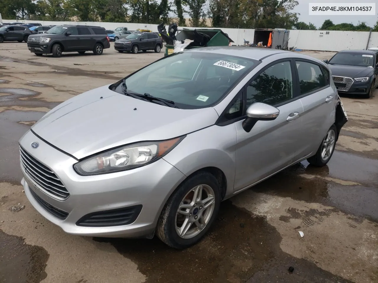 3FADP4EJ8KM104537 2019 Ford Fiesta Se