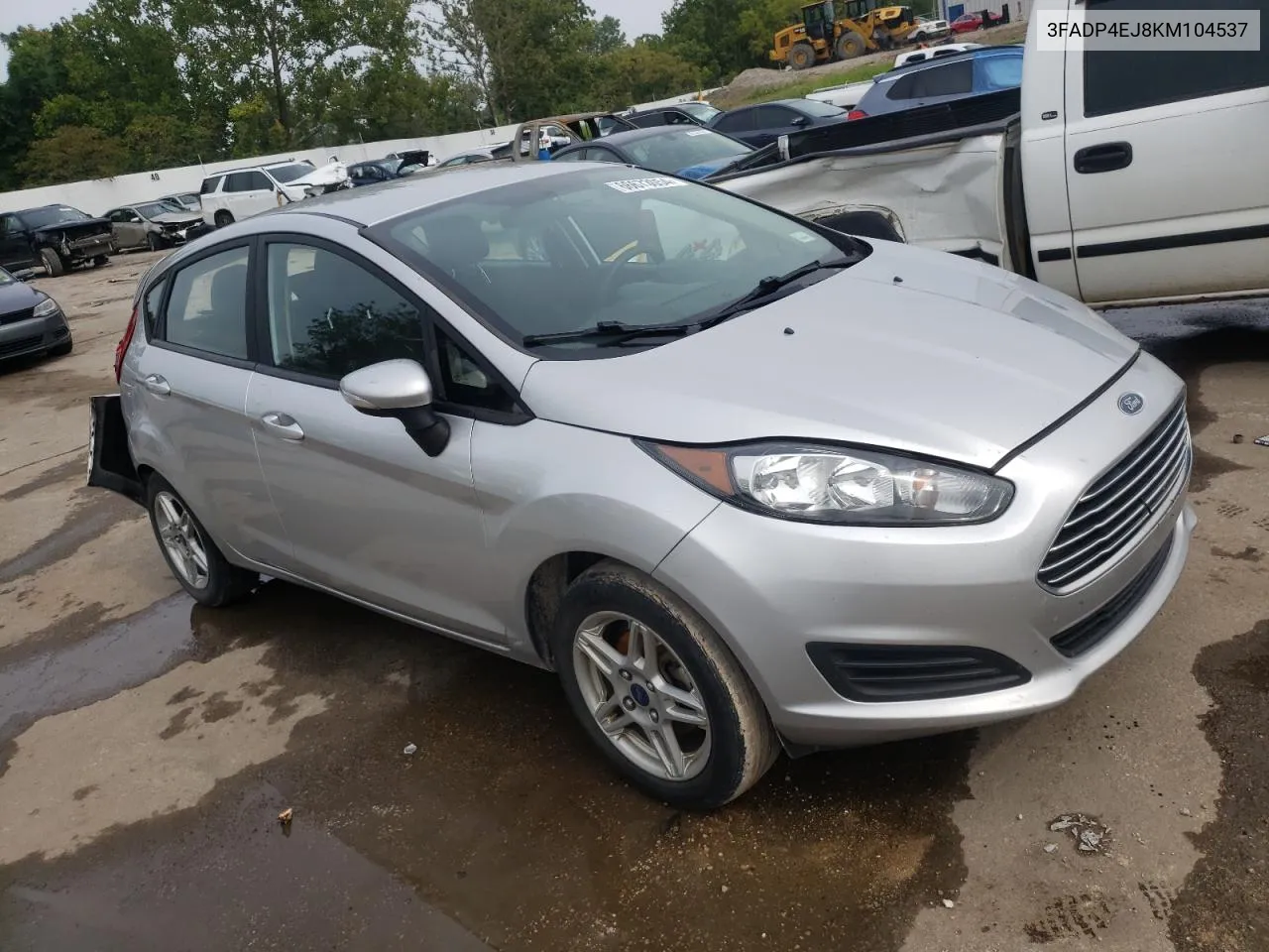 2019 Ford Fiesta Se VIN: 3FADP4EJ8KM104537 Lot: 66673054