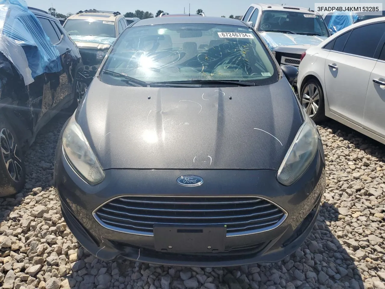 2019 Ford Fiesta Se VIN: 3FADP4BJ4KM153285 Lot: 67246734