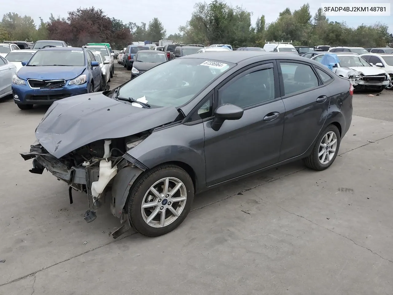 3FADP4BJ2KM148781 2019 Ford Fiesta Se