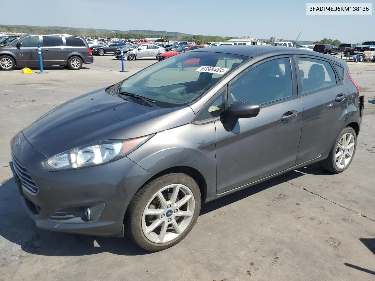 3FADP4EJ6KM138136 2019 Ford Fiesta Se