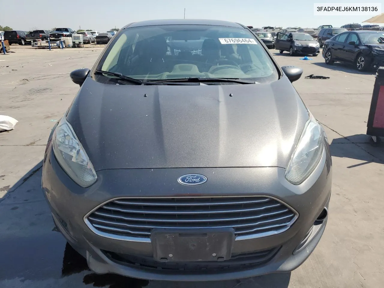 2019 Ford Fiesta Se VIN: 3FADP4EJ6KM138136 Lot: 67696464