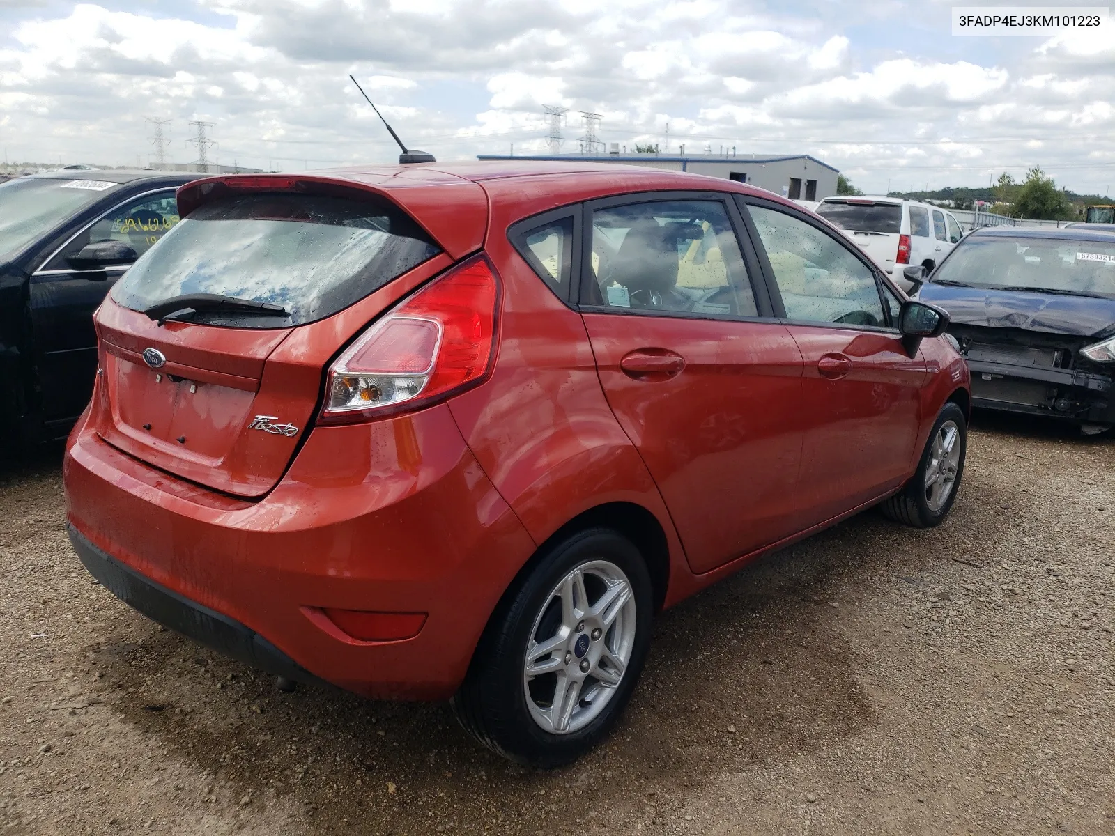 3FADP4EJ3KM101223 2019 Ford Fiesta Se