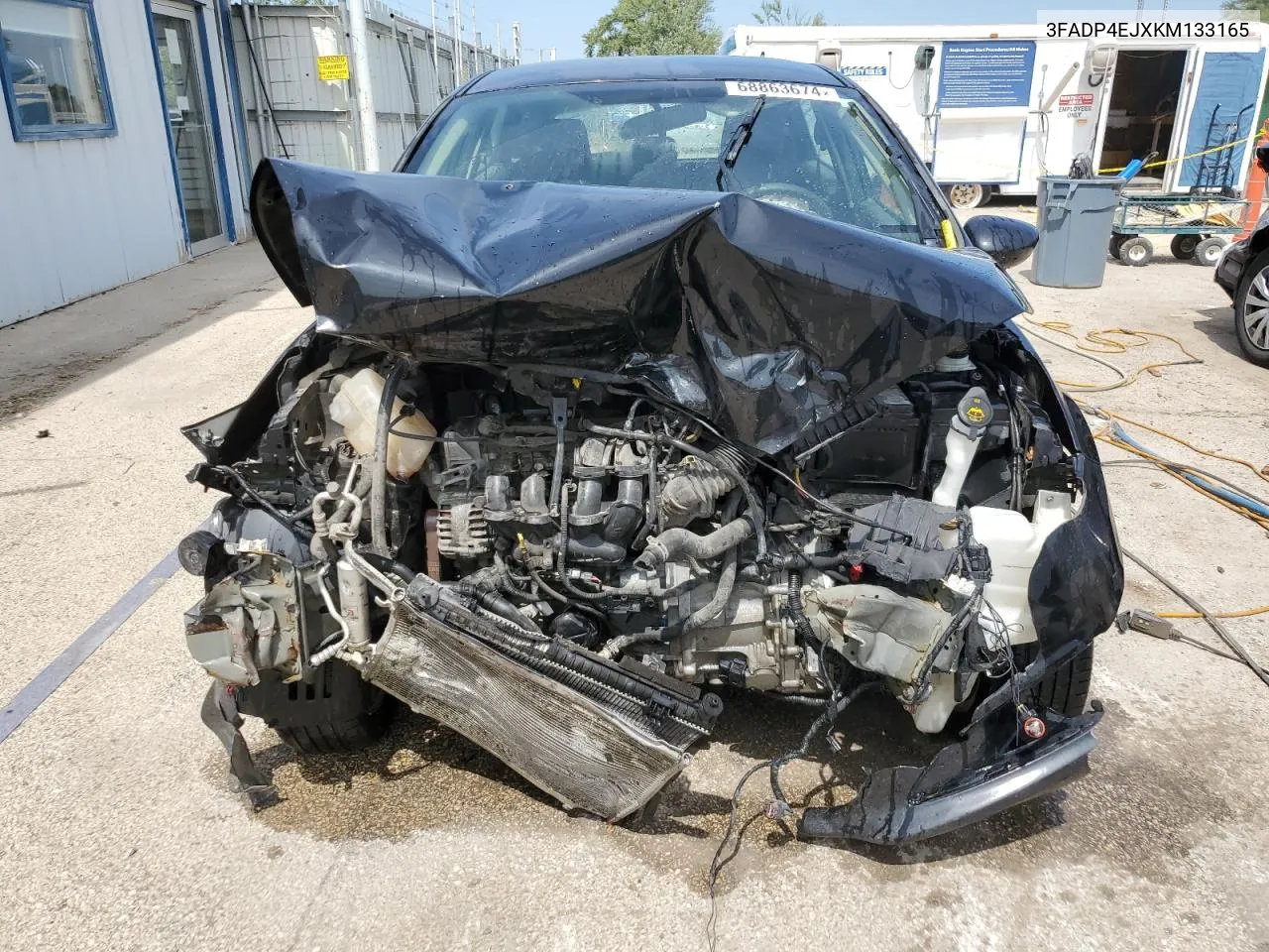 3FADP4EJXKM133165 2019 Ford Fiesta Se