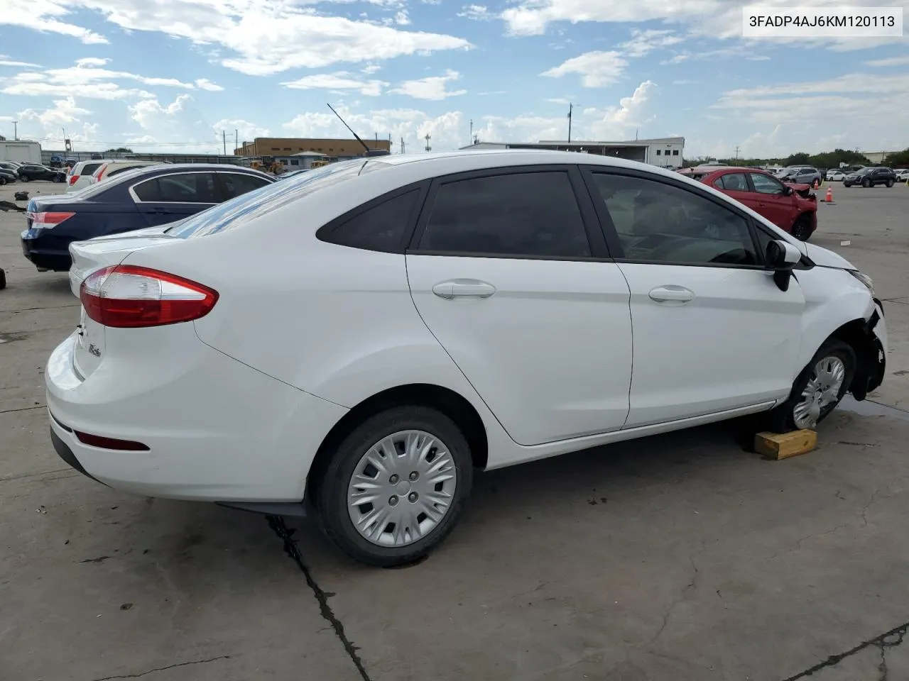 3FADP4AJ6KM120113 2019 Ford Fiesta S