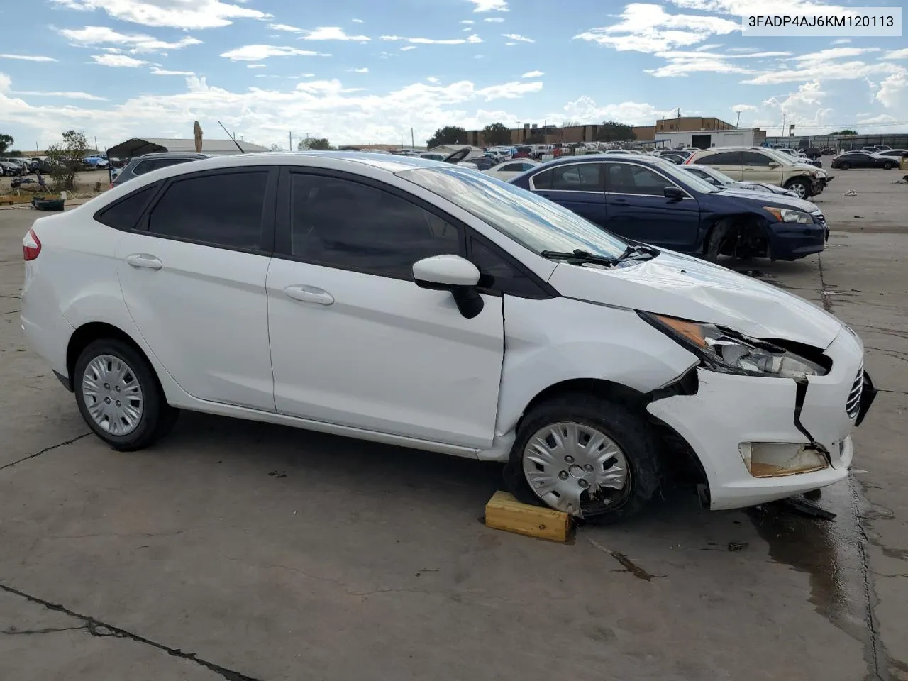 3FADP4AJ6KM120113 2019 Ford Fiesta S