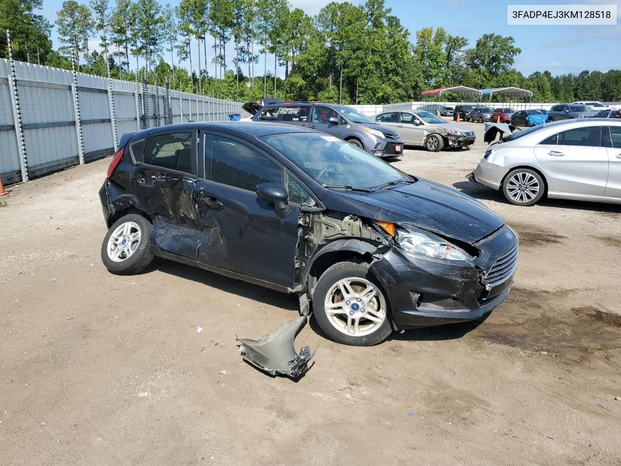 2019 Ford Fiesta Se VIN: 3FADP4EJ3KM128518 Lot: 69163444