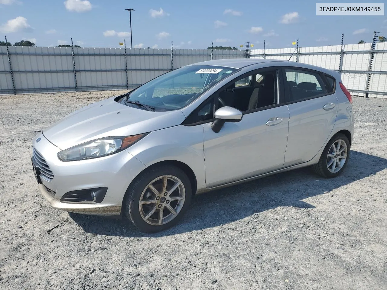 3FADP4EJ0KM149455 2019 Ford Fiesta Se