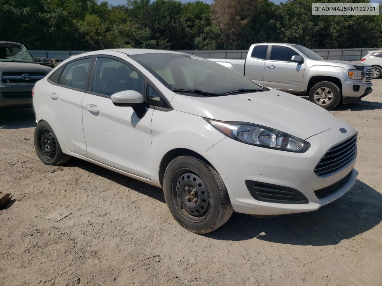 2019 Ford Fiesta S VIN: 3FADP4AJ5KM122791 Lot: 69451074