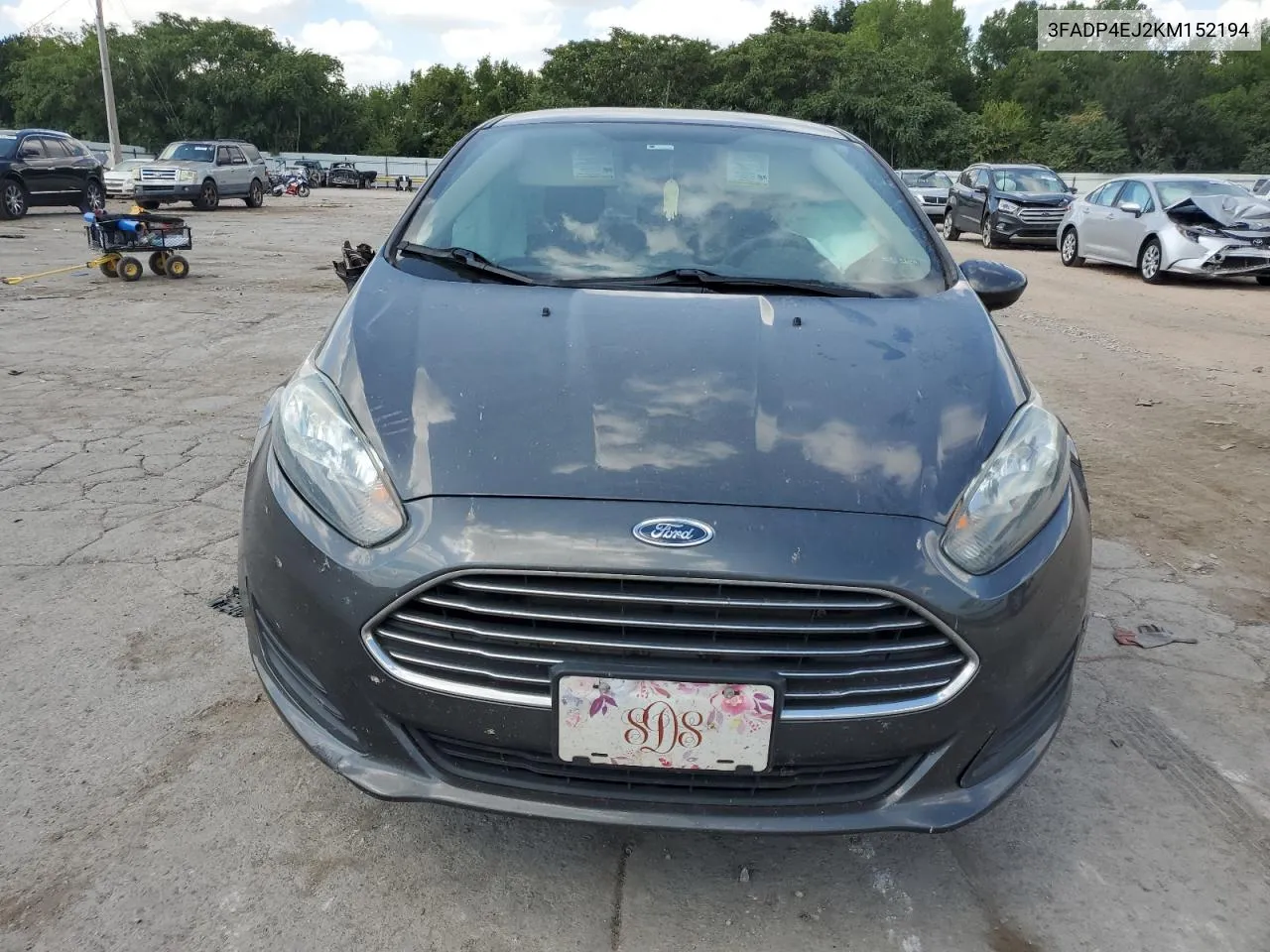 2019 Ford Fiesta Se VIN: 3FADP4EJ2KM152194 Lot: 69996344