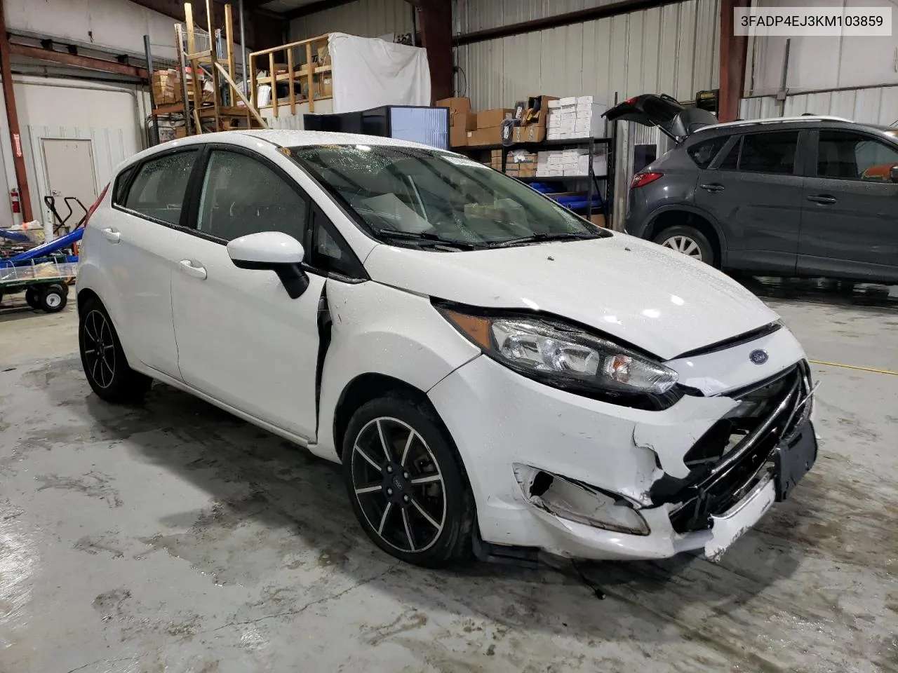 2019 Ford Fiesta Se VIN: 3FADP4EJ3KM103859 Lot: 70441774