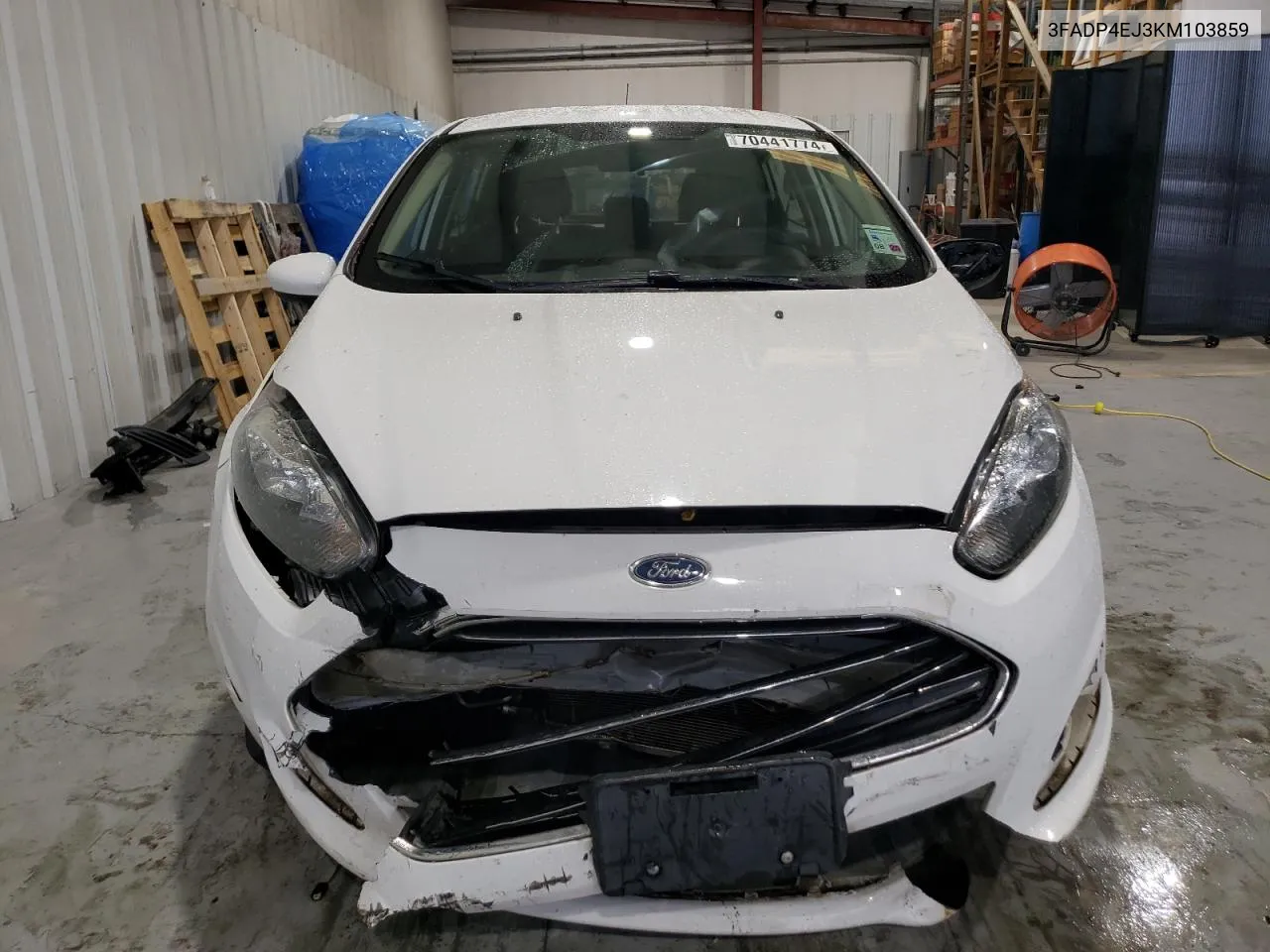 3FADP4EJ3KM103859 2019 Ford Fiesta Se