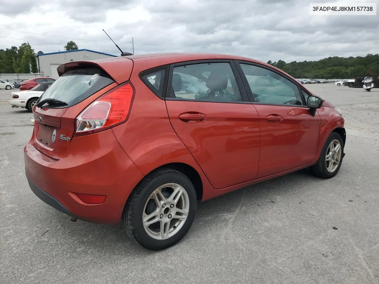 2019 Ford Fiesta Se VIN: 3FADP4EJ8KM157738 Lot: 70970274