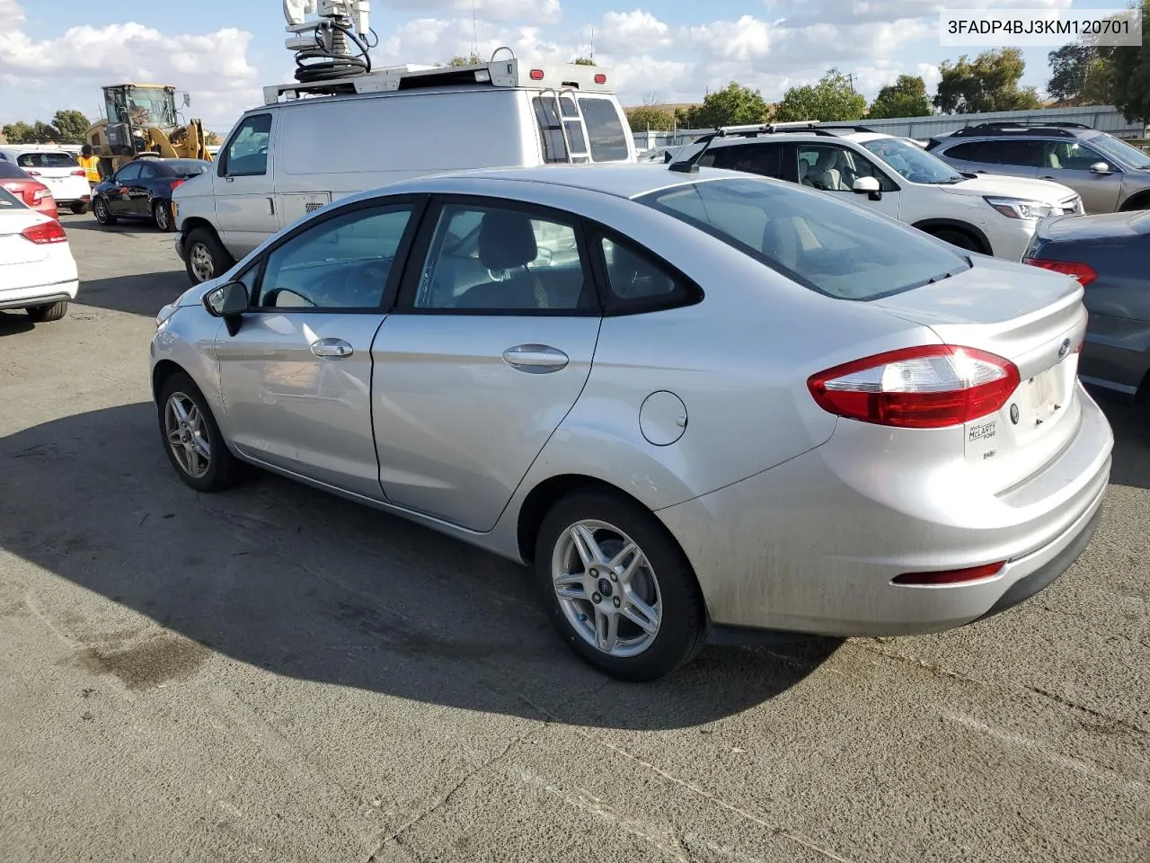 3FADP4BJ3KM120701 2019 Ford Fiesta Se