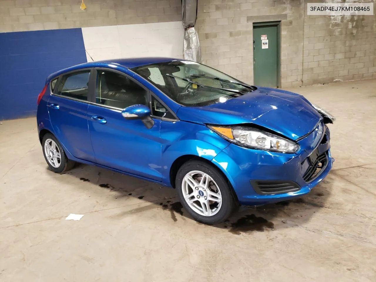 2019 Ford Fiesta Se VIN: 3FADP4EJ7KM108465 Lot: 72253384