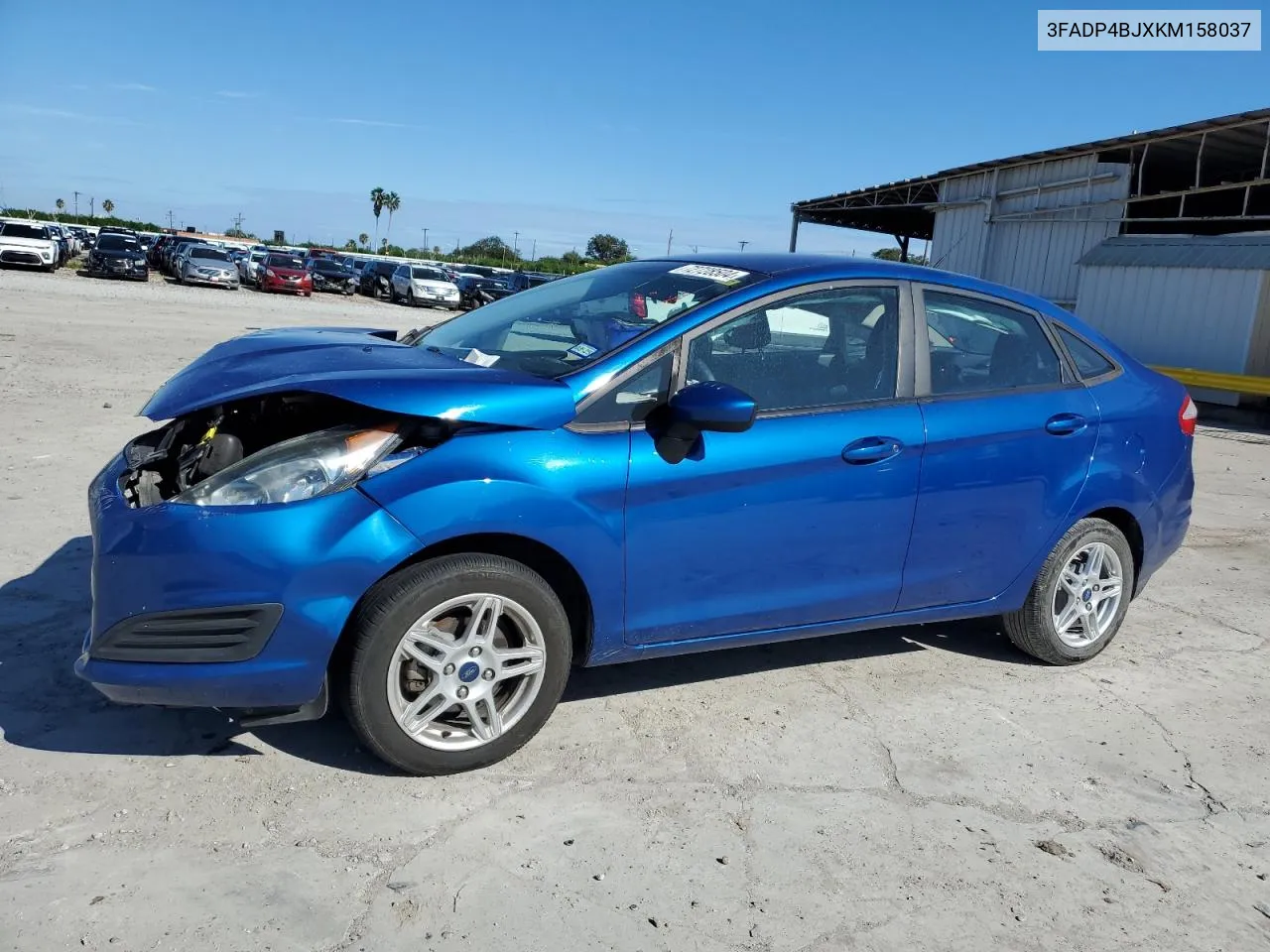 3FADP4BJXKM158037 2019 Ford Fiesta Se