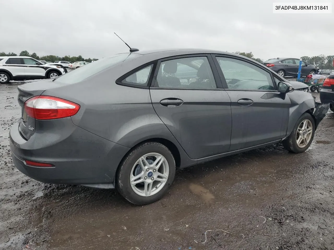 2019 Ford Fiesta Se VIN: 3FADP4BJ8KM131841 Lot: 72921664