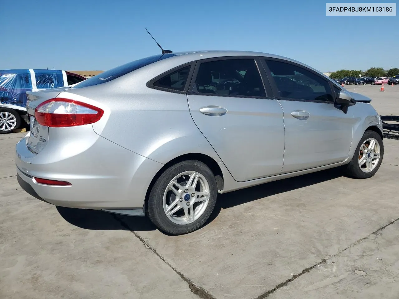 2019 Ford Fiesta Se VIN: 3FADP4BJ8KM163186 Lot: 72965864