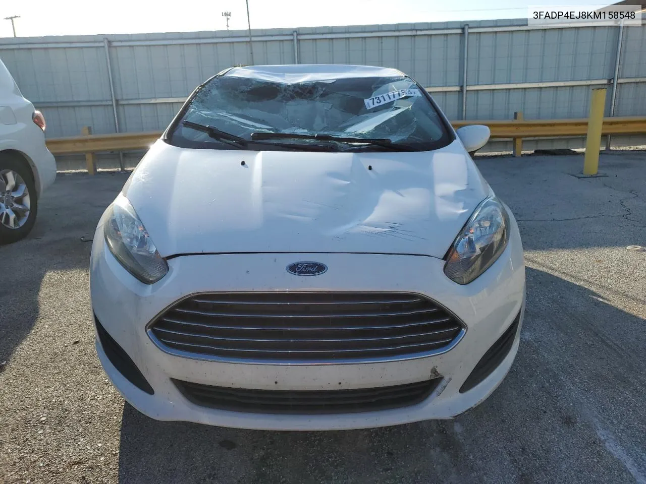 3FADP4EJ8KM158548 2019 Ford Fiesta Se