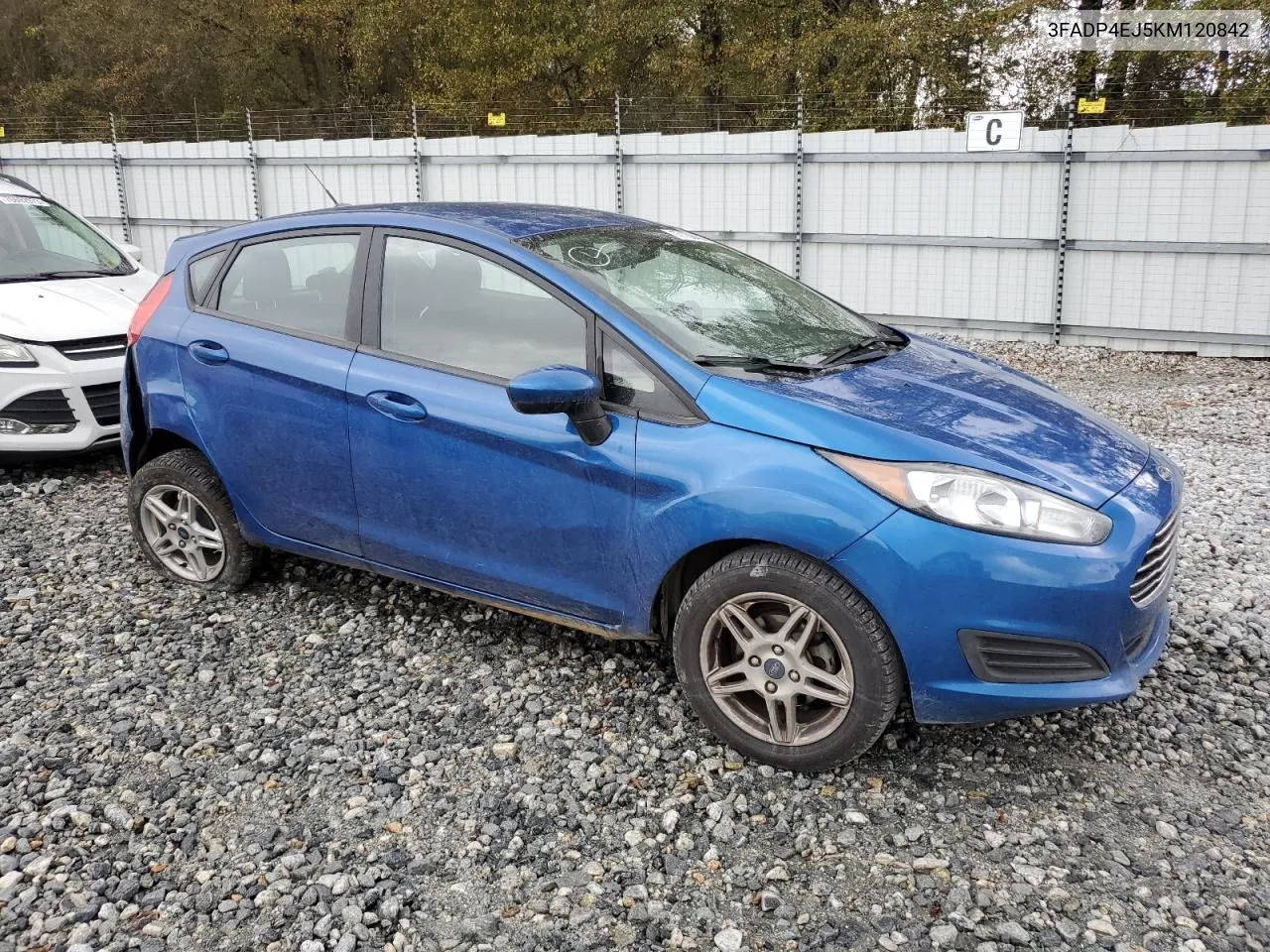 3FADP4EJ5KM120842 2019 Ford Fiesta Se