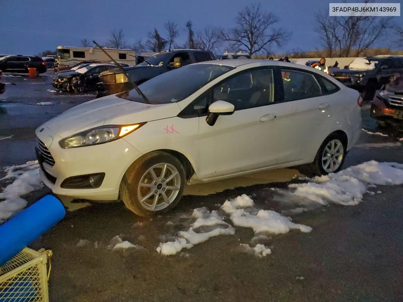 3FADP4BJ6KM143969 2019 Ford Fiesta Se