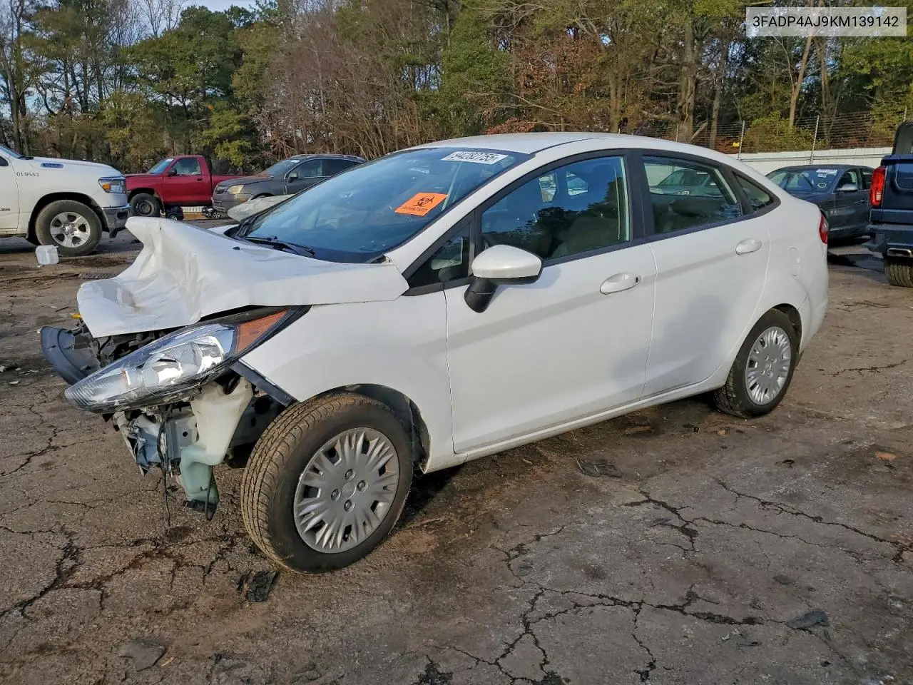 3FADP4AJ9KM139142 2019 Ford Fiesta S