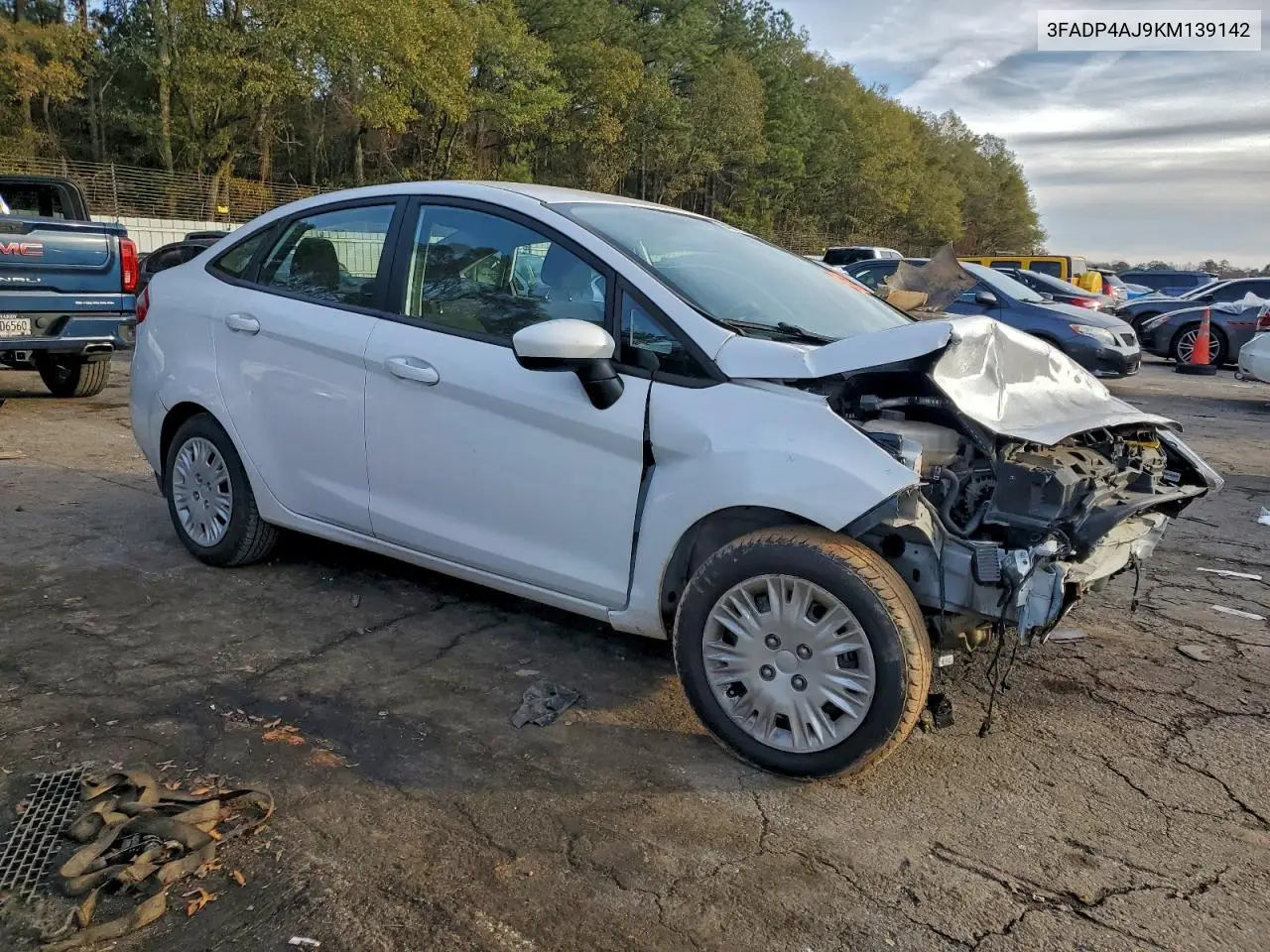 3FADP4AJ9KM139142 2019 Ford Fiesta S