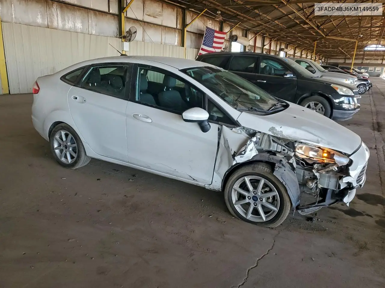 3FADP4BJ6KM149559 2019 Ford Fiesta Se
